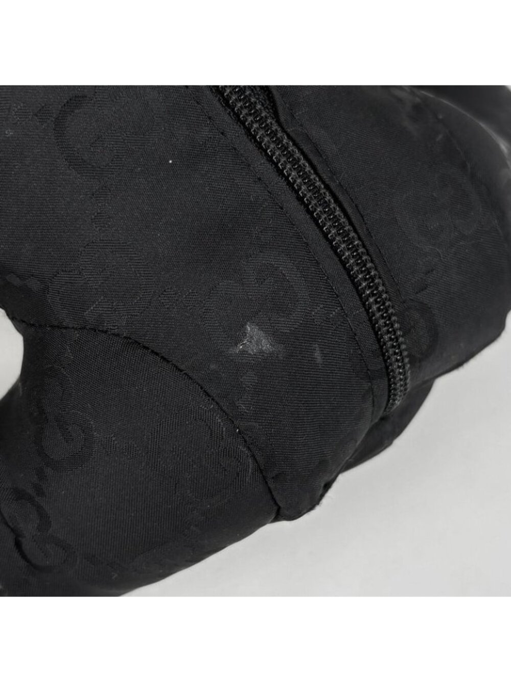 Gucci GG Pattern Eco Teddy Bear Tote Nylon Black - Picture 9 of 9